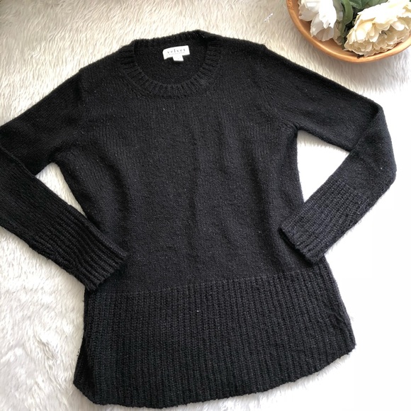 Velvet Sweaters - Velvet Black Sweater